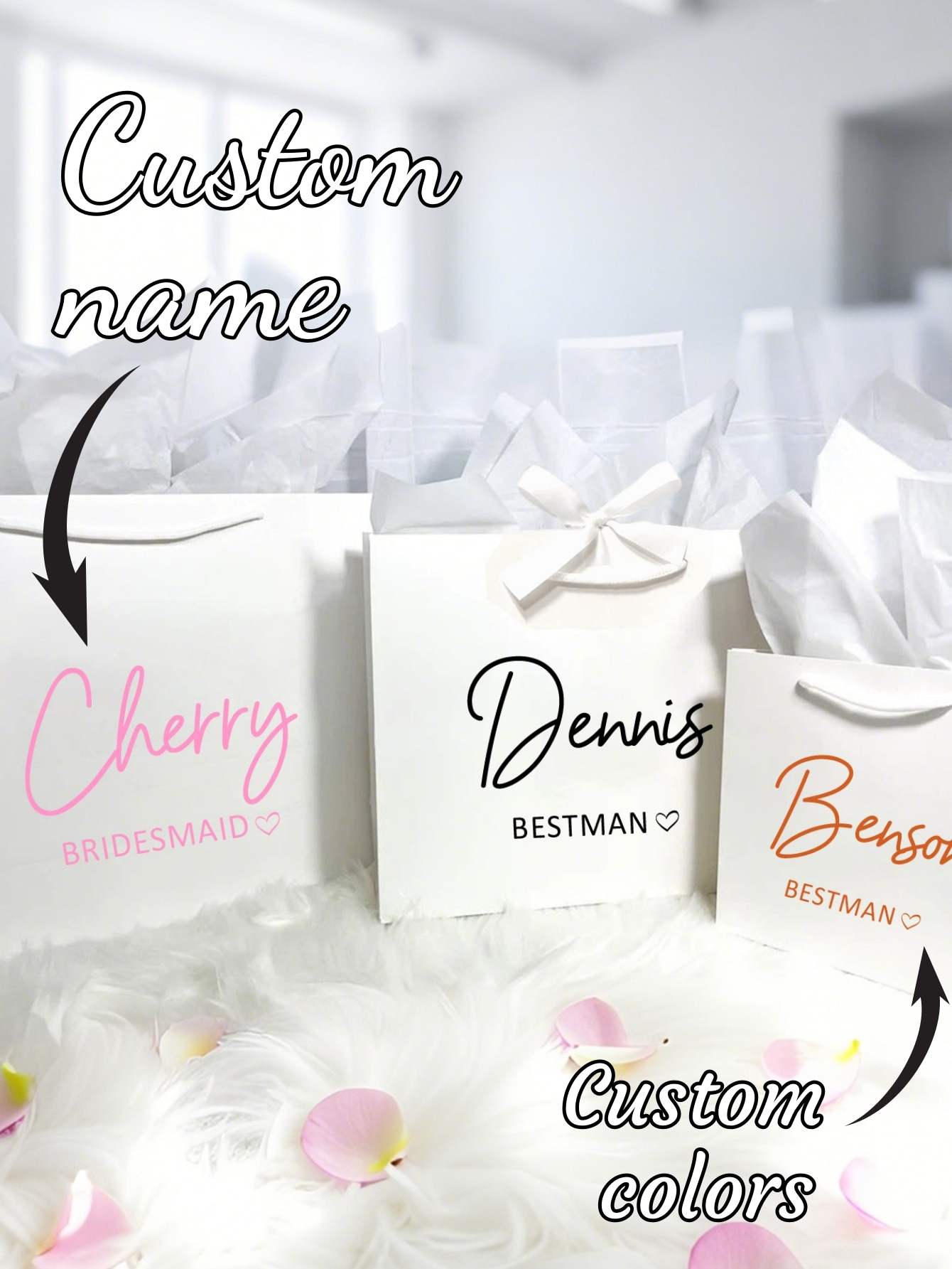 Party Favor Bag - Borsa Regalo Personalizzata di Alta Qualità