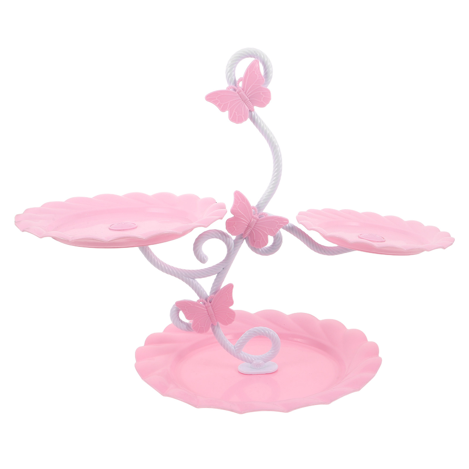 Cupcake Stand Tier - Espositore per Torte a 3 Livelli,