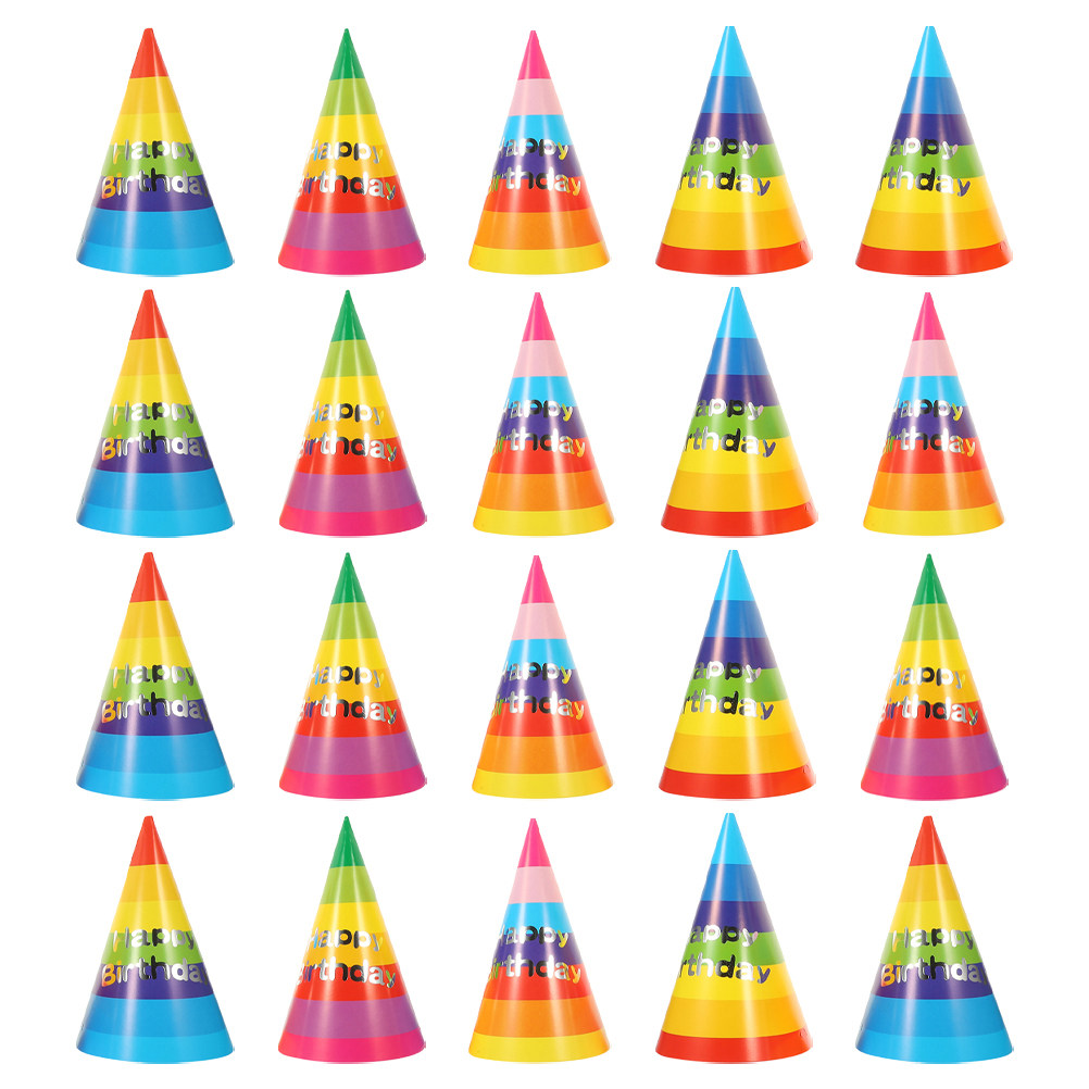 36 Cappelli a Cono Colorati pe - Party Hat Cone recensione e prezzo