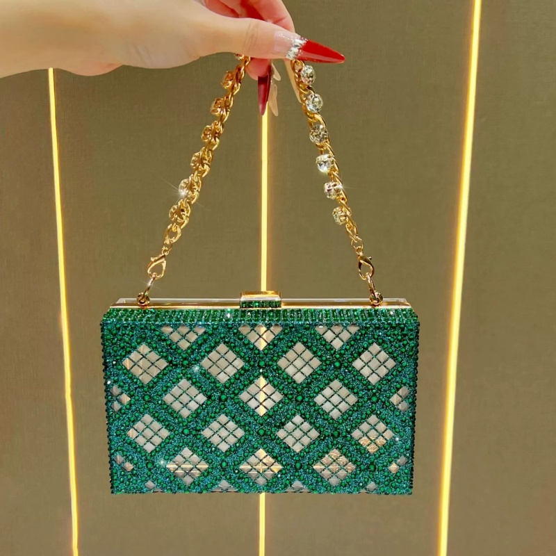 Elegante Pochette Rigida Verde - Event Party Box recensione e prezzo