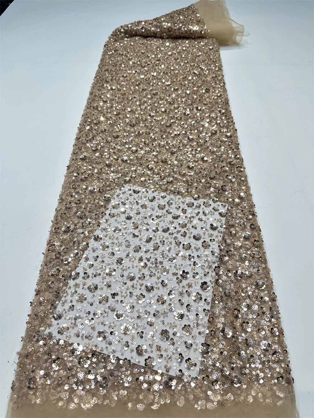 Tessuto africano del pizzo 202 - Glitter Tablecloth recensione e prezzo